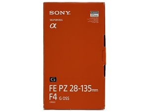 SONY SELP28135G FE PZ 28-135mm F4 G OSS デジタル一眼カメラ 標準ズームレンズ ソニー 未使用 N8416826