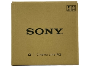 SONY ILME-FX6V Cinema Line FX6 ソリッドステート メモリーカムコーダー デジタルビデオカメラ 未使用 N8416780