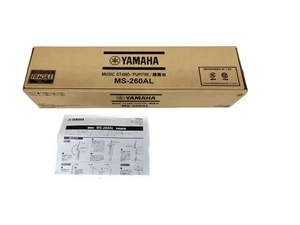 YAMAHA ヤマハ アルミ製譜面台 MS-260AL ソフトケース付属 折りたたみ式 未使用 S8375430