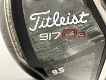 Titleist タイトリスト 917 D3 9.5 Speeder 661 EVOLUTION III ドライバー ゴルフ 中古 K8434297_画像2