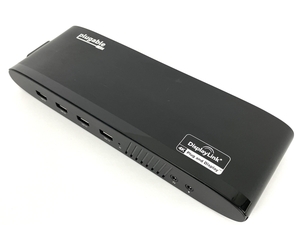 PLUGABLE UD-6950H USB 3.0 デュアル 4K ディスプレイ水平ドッキングステーション 中古 Y8427919