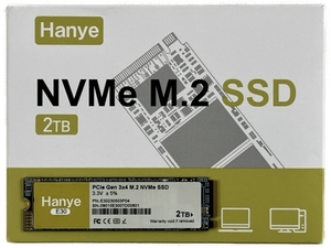 Hanye E30 NVME M.2 SSD 2TB 記憶装置 PC周辺機器 ジャンク N8426923