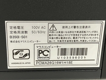 Mouse PCMA26G16W1H18E デスクトップ PC AMD Ryzen 5 2600 6 Core Processor 16GB SSD 240GB HDD 1TB GTX 1060 3GB Win 11 中古 T8255932_画像10