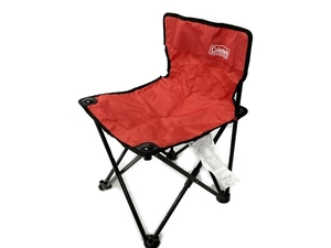 Coleman 2000026845 compact cushion chair レッド アウトドア 中古 W8432085