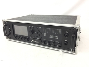 FRACTAL AUDIO SYSTEMS AXE-FX III マルチエフェクター ケース付き フラクタル オーディオ 音響機材 中古 G8425275