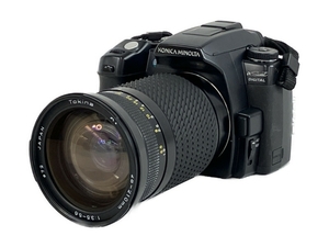 KONICA MINOLTA DG-5D Tokina 28-210mm 3.5-5.6 デジタル一眼レフカメラ レンズ セット ジャンク N8427625
