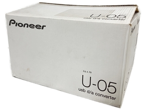 Pioneer U-05 USB DAC ヘッドフォンアンプ内蔵 コンバーター 音響機材 オーディオ パイオニア 未使用W8441376