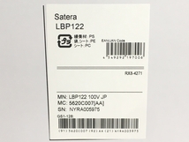 Canon LBP122 レーザービームプリンター Satera キャノン 未開封 未使用 Y8402498_画像2