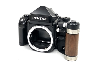 PENTAX 67II ペンタックス 中判 一眼レフカメラ フィルム ボディ ホットシューグリップ付き ジャンク M8441215