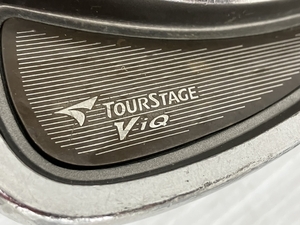 BRIDGESTONE TOURSTAGE ViQ アイアン 8本セット ゴルフ クラブ ブリヂストン ツアーステージ 中古 K8180520