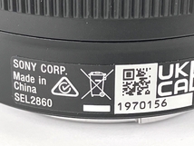 SONY SEL2860 FE 4-5.6/28-60 カメラレンズ 中古 良好 Y8440352_画像4