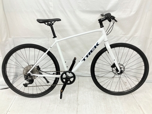 TREK トレック FX 3 2023年 サイズ L クリスタルホワイト クロスバイク 自転車 中古 K8173654
