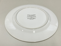 Christian Dior クリスチャン・ディオール ART DELA TABLE 直径 約25.5cm すずらん 食器 絵皿 中古 美品 K8426676_画像7