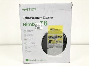 Vactidy Nimble T6 超薄型 お掃除ロボット 掃除機 家電 未使用 B8303961