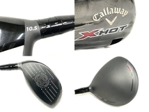 Callaway キャロウェイ X HOT ドライバー 10.5° flex S ヘッドカバー付 ゴルフ 趣味 中古 B8326269_画像7