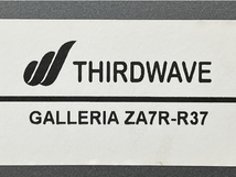 Thirdwave GALLERIA ZA7R-R37 Ryzen 7 5800X 16GB HDD 4TB SSD 2TB RTX 3070 デスクトップパソコン PC 中古 M8414074_画像9