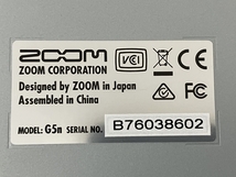 Zoom G5n Multi-Effects Processor マルチエフェクター Ver 3.0 ズーム 付属品有 中古 良好 O8304869_画像4
