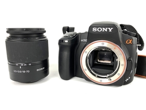 SONY α350 DSLR-A350 DT 3.5-5.6 18-70mm デジタル一眼レフカメラ レンズセット 中古 Y8453642