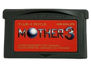 任天堂 AGB-A3UJ-JPN ゲームボーイアドバンス MOTHER3 ソフト ジャンク N8453822