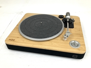 HOUSE OF MARLEY EM-JT000 STIR IT UP TURNTABLE レコードプレーヤー ハウスオブマーリー 音響機材 中古 O8395066