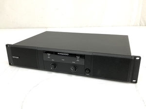 BEHRINGER NX6000 ステレオ パワーアンプ 音響機材 ベリンガー ジャンク O8438172