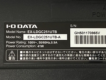 IO-DATA GigaCrysta EX-LDGC251UTB 24.5インチ モニター アイオーデータ 液晶ディスプレイ 良好 中古 N8467516_画像9