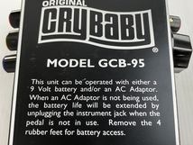 JIM DUNLOP GCB95 CRYBABY CLASSIC WAH 改造エフェクター ワウ ペダル クライベイビー ジムダンロップ ジャンク N8464127_画像6