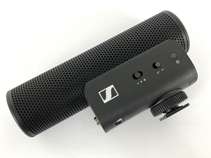 SENNHEISER MKE 400 509257 ショットガン マイク モバイルキット Manfrotto PIXI ミニ三脚 付 中古 Y8403298