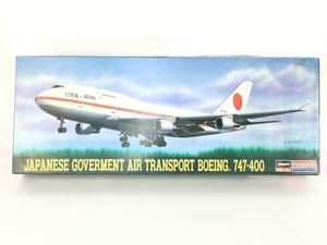 ハセガワ MONOGRAM JAPANESE GOVERMENT AIR TRANSPORT BOEING 747-400 1/144 プラモデル 長期保管品 ジャンク Y8454985