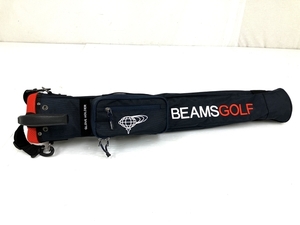 BEAMS GOLF キャディバッグ ゴルフバッグ セルフスタンド ビームスゴルフ 中古 O8451379