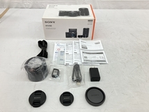 SONY a6100 ILCE-6100 カメラ E 3.5-5.6/PZ 16-50 OSS 4.5-6.3/55-210 レンズ 一眼レフ 未使用 C8441421_画像2