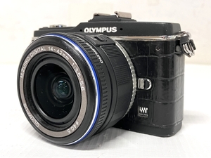 OLYMPUS PEN E-P2 ミラーレス 一眼 カメラ M.ZUIKO DIGITAL 14-42mm F3.5-5.6 レンズ セット 趣味 カメラ ジャンク F8427263