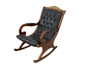 王家の寛ぎ ロッキングチェア 椅子 インテリア リビングルーム 家具 中古 楽 M8444519