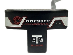 ODYSSEY WORKS BIG T BLADE 350g パター ゴルフクラブ メンズ オデッセイ 中古 T8371112