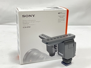 SONY ECM-B1M Shotgun Microphone ショットガンマイクロホン 集音 撮影 動画 カメラ周辺機器 ソニー 中古 H8441314