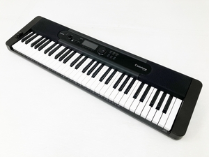 CASIO Casiotone CT-S400 ブラック カシオ 電子 キーボード 61鍵盤 ACアダプター付 2021年製 中古 O8458308