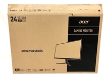 Acer NITRO VG240Y Sbmiipfx モニター 23.8型 フルHD IPSパネル 165Hz 2021年製 PC周辺機器 中古 M8436470_画像3