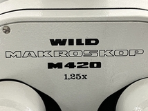 【引取限定】 Leica WILD MAKROSKOP M420 1.25x スタンド付き Wild MPS 51S SPOT 顕微鏡カメラ 立体顕微鏡 中古 直 Y8459462_画像4
