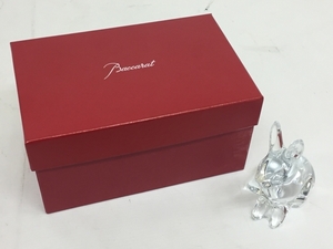 Baccarat バカラ 2023 Zodiac Rabbit Clear 2815125 ウサギ 置物 元箱あり 美品 G8475444