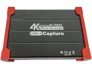 TreasLin HSV321 CAPTURE ゲーム キャプチャー 4K PC周辺機器 家電 ジャンク N8480285