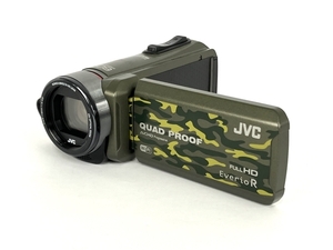 JVC GZ-RX600-G 2016年製 ビデオカメラ 迷彩 カメラ 中古 良好 Y8478430