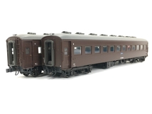 KATO 1-512 オハ35 茶 1-514 オハフ33 茶 2点セット 鉄道模型 HOゲージ 中古 Y8471596_画像1