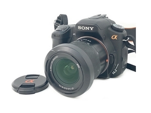 SONY ソニー DSLR-A350 α350 デジタル 一眼レフカメラ DT3.5-5.6/18-70 レンズ セット カメラバッグ付き 中古 Z8458145