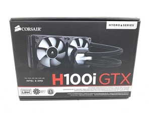 Corsair HYDROシリーズ H100i GTX 水冷一体型ユニット CPU水冷クーラー パソコン パーツ ジャンク M7995034