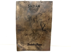 SABIAN セイビアン Thunder Sheet 18”×26” サンダーシート ゴング 銅鑼 中古 B8468098