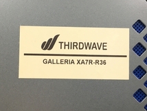 Thirdwave Dospara GALLERIA XA7R-R36 デスクトップ PC Ryzen 7 3700X 16GB SSD 512GB RTX 3060 Win11 中古 良好 T8443563_画像9