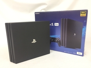 SONY PlayStation4 PS4 Pro CUH-7000B 500GB ジェット・ブラック プレイステーション プレステ 中古 G8120561