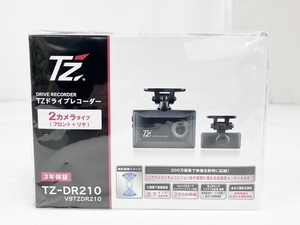 COMTEC TZ-DR210 V9TZDR210 TZ ドライブレコーダー 2カメラタイプ コムテック 未使用 O8490348