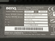 BenQ MOBIUZ EX2510-T EX2510S 24.5インチ ゲーミングモニター ディスプレイ 2023年製 中古 良好 W8337077_画像9