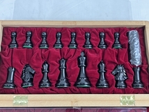 はなやま玩具 ゲームのはなやま チェス盤 チェス駒 セット ボードゲーム 中古 良好 N8487881_画像6